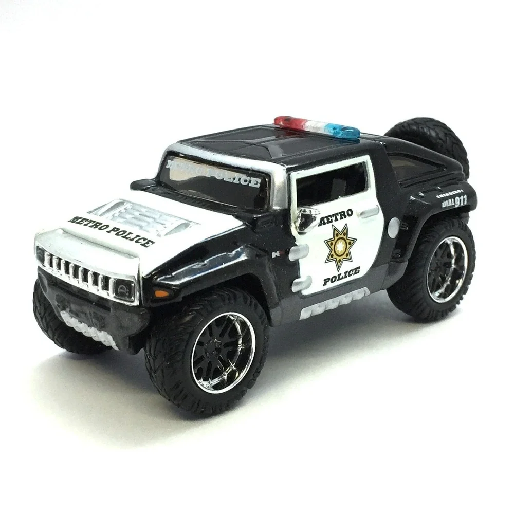 Maisto All Stars Rescue Force Hummer HX Concept Metro Police SUV‎ Die Cast 1/64